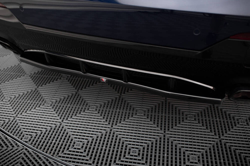 Diffuser passend voor BMW 4 Serie M440i G22 Maxton Glans Zwart