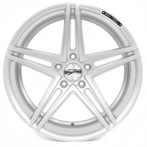 Z-Performance ZP4.1 Deep Concave 5x120 9.5x19 ET40 Zilver Velgen