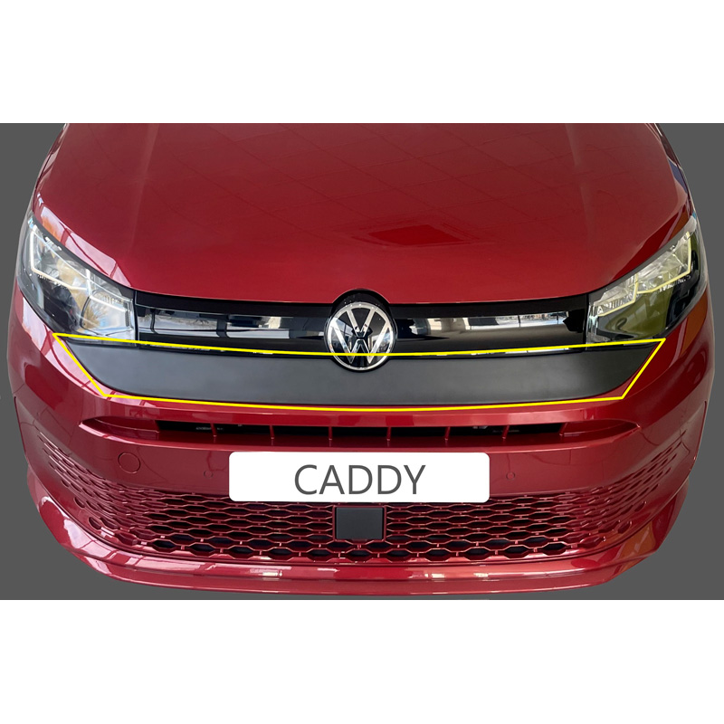 RGM Front bumper / Grill cover  Volkswagen Caddy V 2020- Black