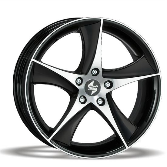 Velgen EtaBeta Jofiel zwart polish 8x19 5x115 ET17
