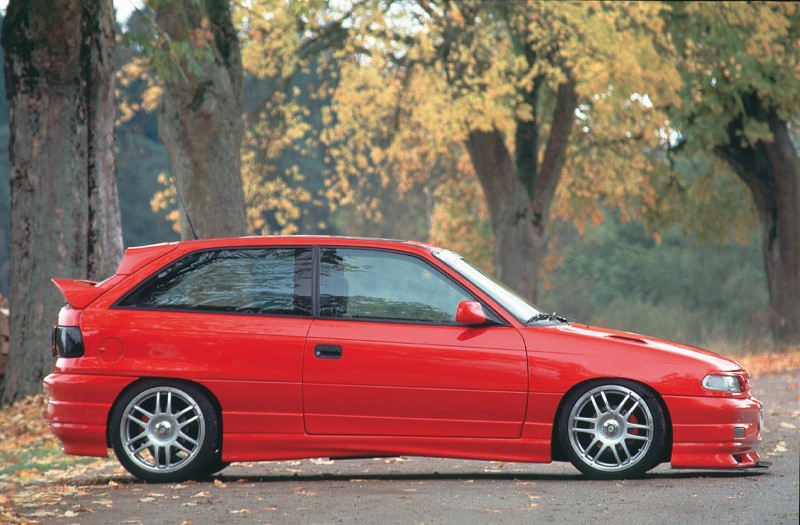 Sideskirts Opel Astra F GSI Rieger