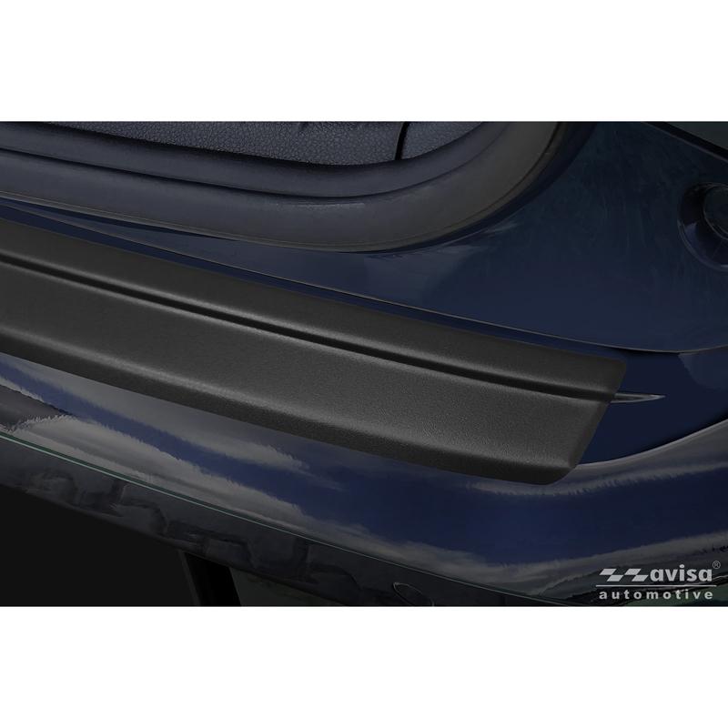 Avisa Stainless Steel Rear Bumper Protector  Kia Picanto III Facelift 2024- - Matt Black