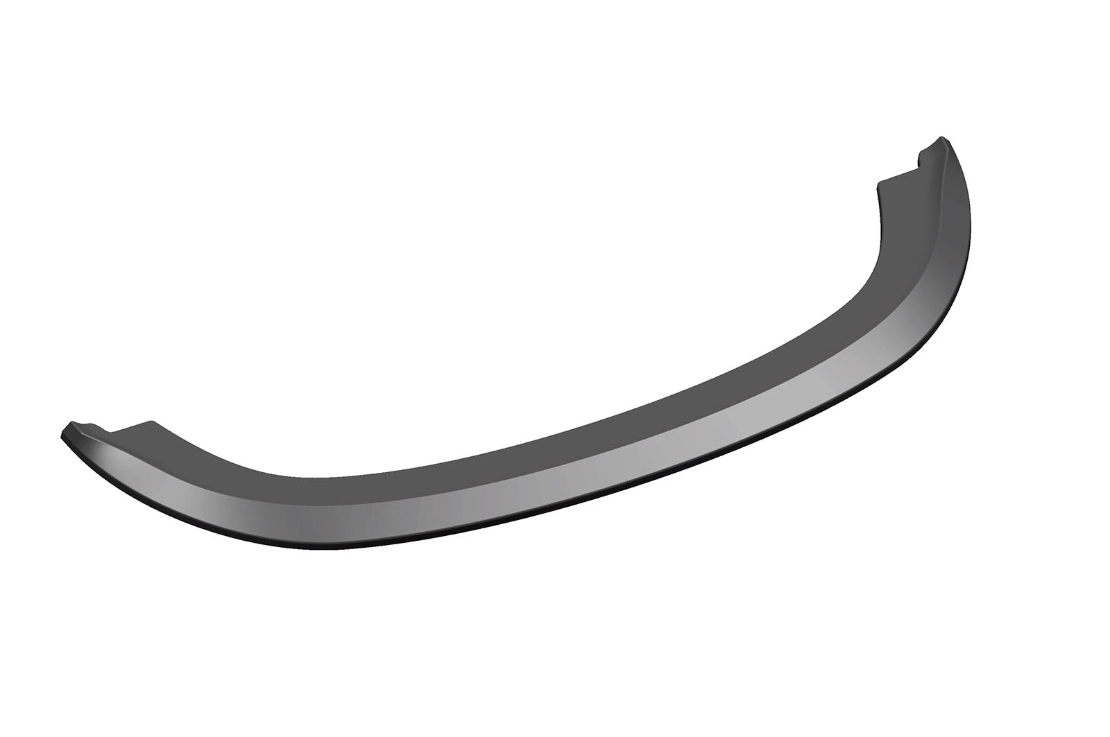 Voorspoiler passend voor VW Touran I (Typ 1T) Glans Zwart – 2003–2006