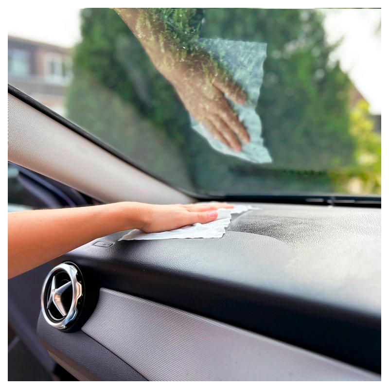 Turtle Wax 54095 Fresh Shine Gloss Interior Cleaning Wipes 24 Pack