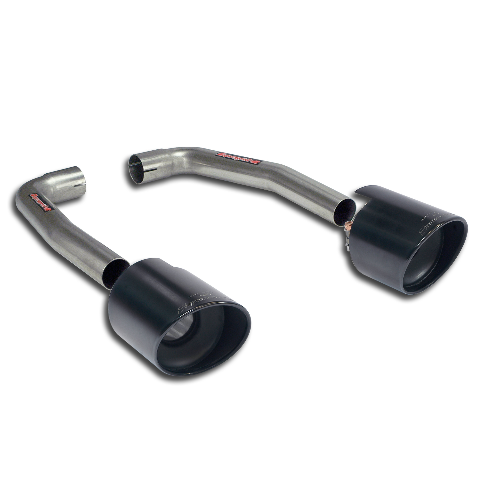 ALFA ROMEO GIULIETTA Veloce 1750 TBi (240 Hp) 2016 Endpipe kit Right - Left "Black" O 120