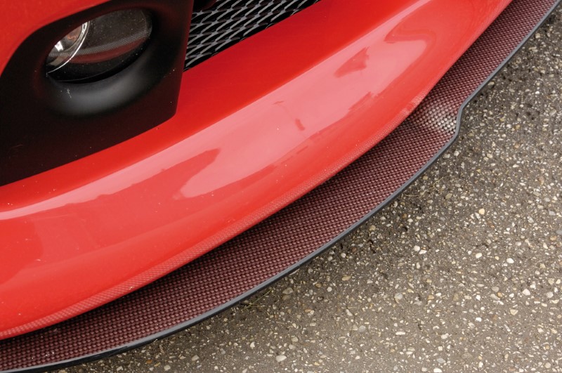 Carbon-Look Spoilerzwaard gevormd voor Frontbumper Audi A3 8L S3