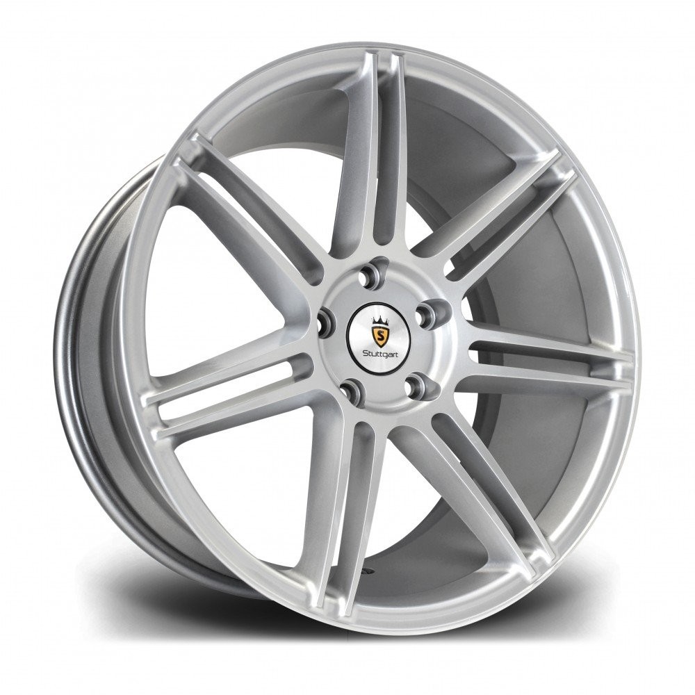 STUTTGART ST8 8.5x19 5X120 ET35 HYPER SILVER Wheels