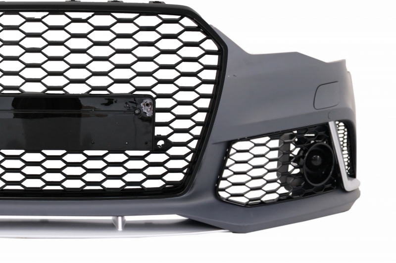 Voorbumper passend voor Audi A6 4G RS6 look Carbon compleet