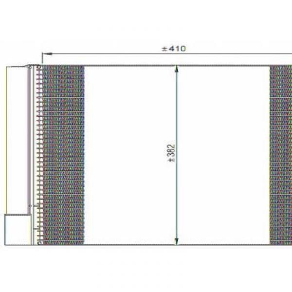 KONDENSATOR MCC SMART 07->> 420x383x13