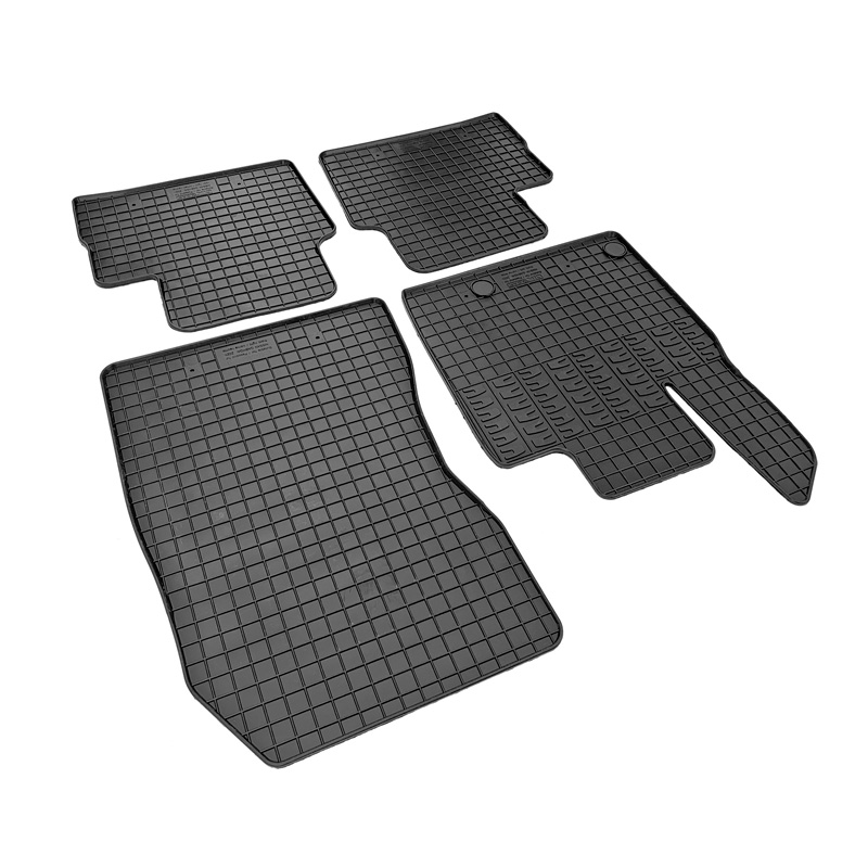 Rubber car mats set  Nissan Qashqai III (J12) 2021- (4-pieces + fixing system)