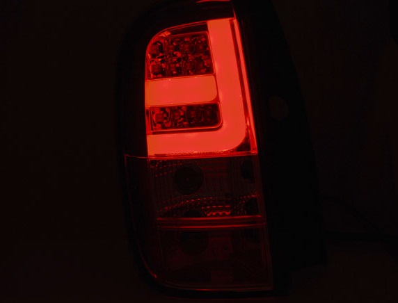 Tail Lights Dacia Duster Tube LED 11- Clear/Smoke