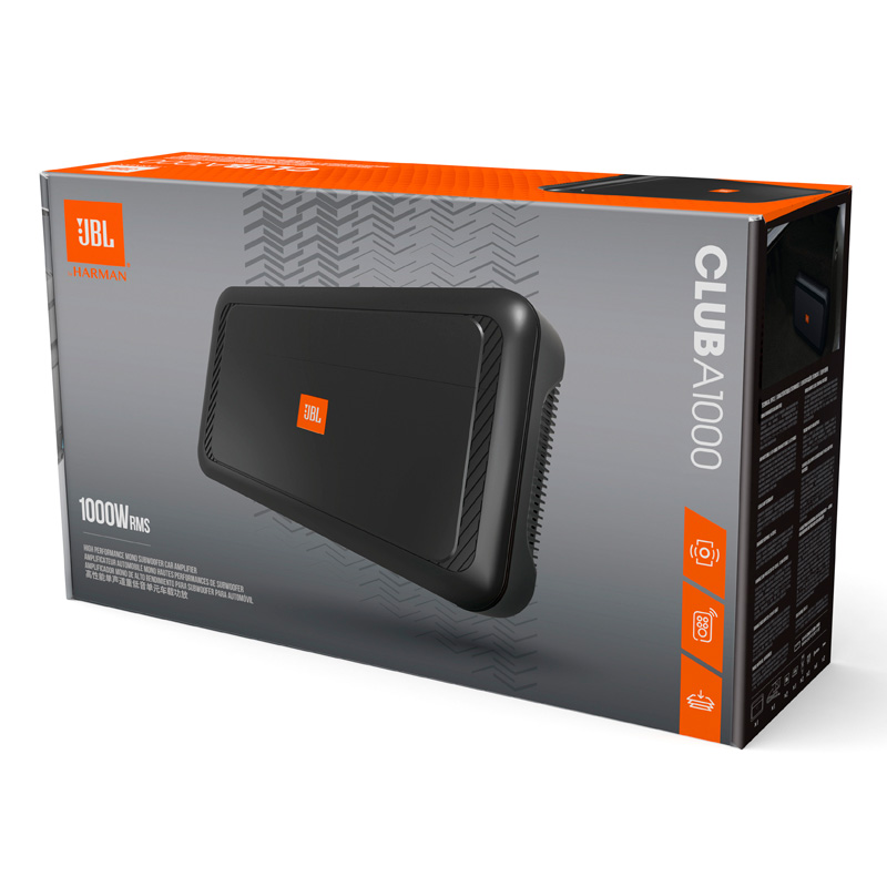 JBL Club A1000 1-Channel Mono Subwoofer Amplifier (1x 1000W)
