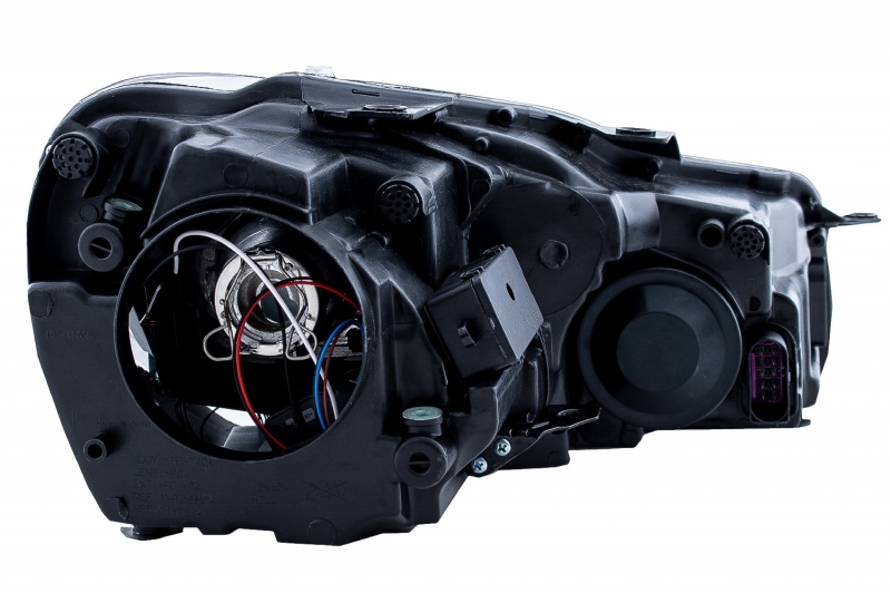 Headlights VW Golf VI in Golf 7.5 Look Dynamic LED Black