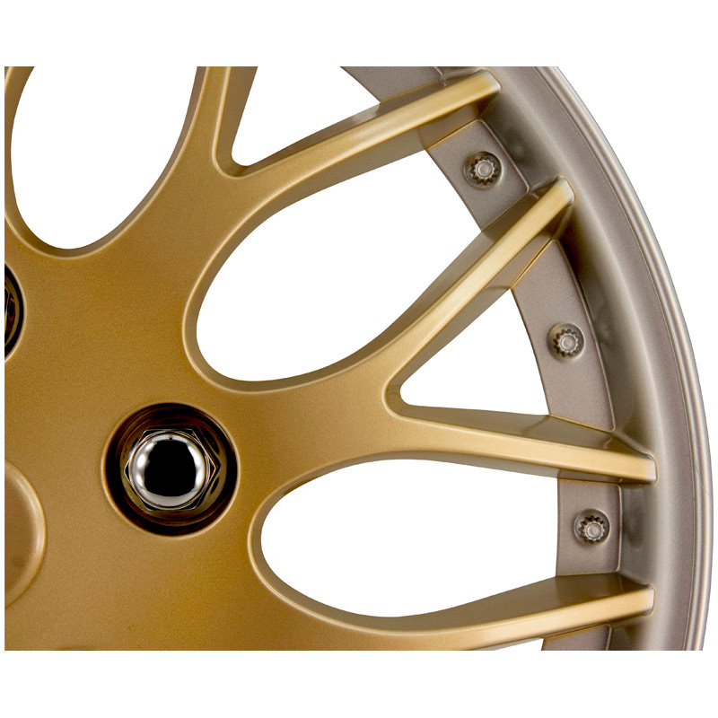 Set wheel covers Missouri 15-inch gold/silver rim