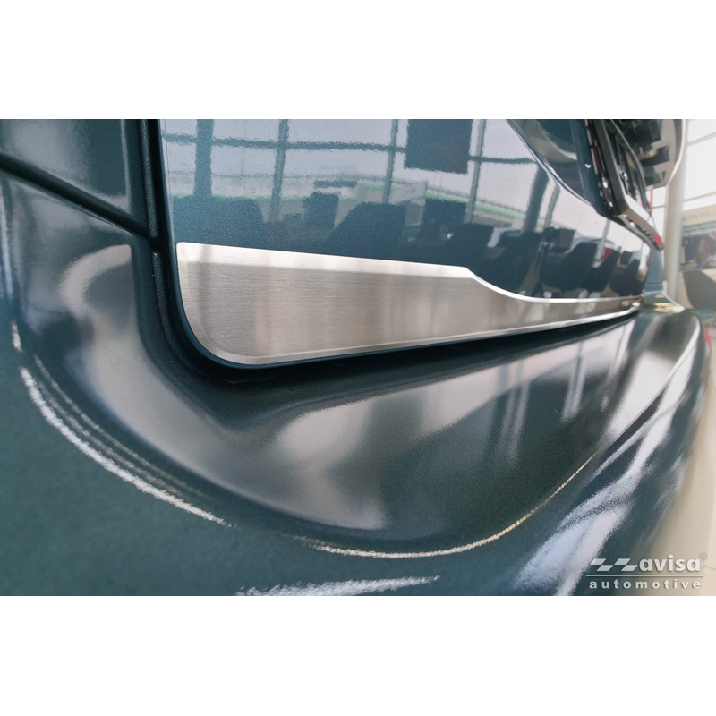 Avisa Brushed Stainless Steel Trunk Tailgate Trim Cover  Toyota Proace City Verso 2019-2024 & Facelift 2024-