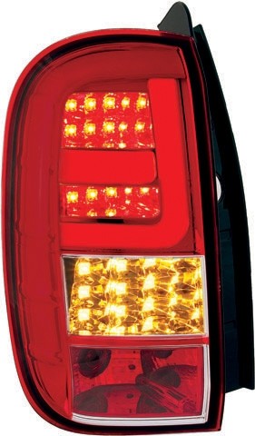Tail Lights Dacia Duster Tube LED 11- Red/White