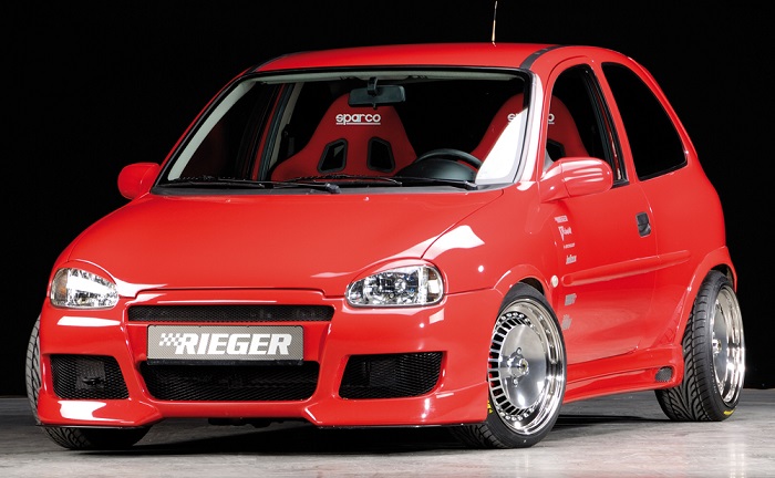 Frontbumper Opel Corsa B Rieger