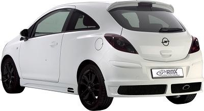 Rear bumper RDX skirt Opel Corsa D 9/2006-
