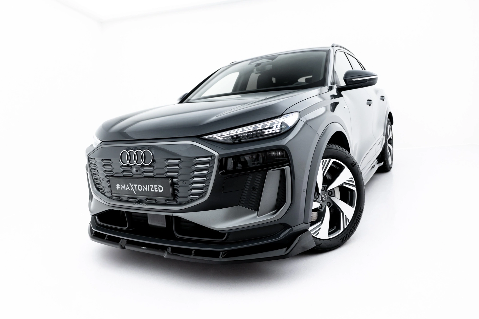 Bodykit passend voor Audi Q6 e-tron Standard / S-Line / SQ6 e-tron SUV & Sportback Mk1 (2023–heden) – Glans Zwart Kopiëren
