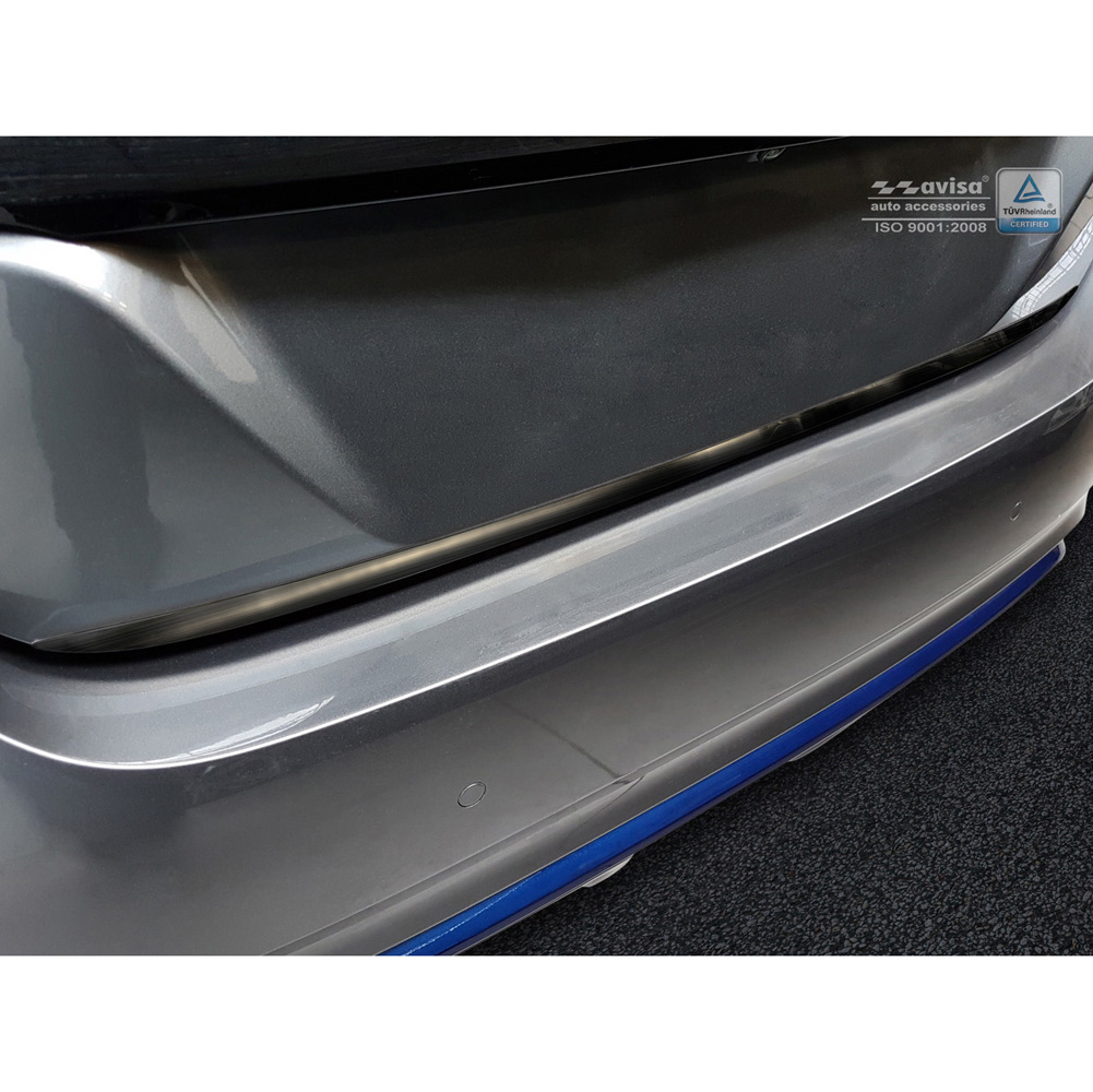 Black Stainless Steel trunk strap list  Nissan Leaf II 2017-