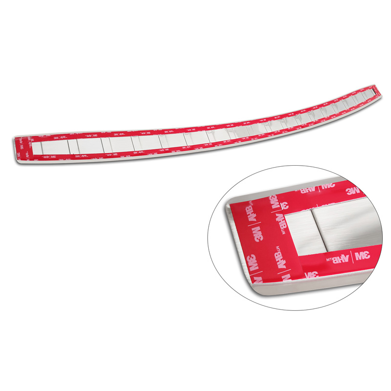 Stainless Steel Rear bumper protector  Ssangyong Rexton (YK) Facelift 2021- 'Ribs'