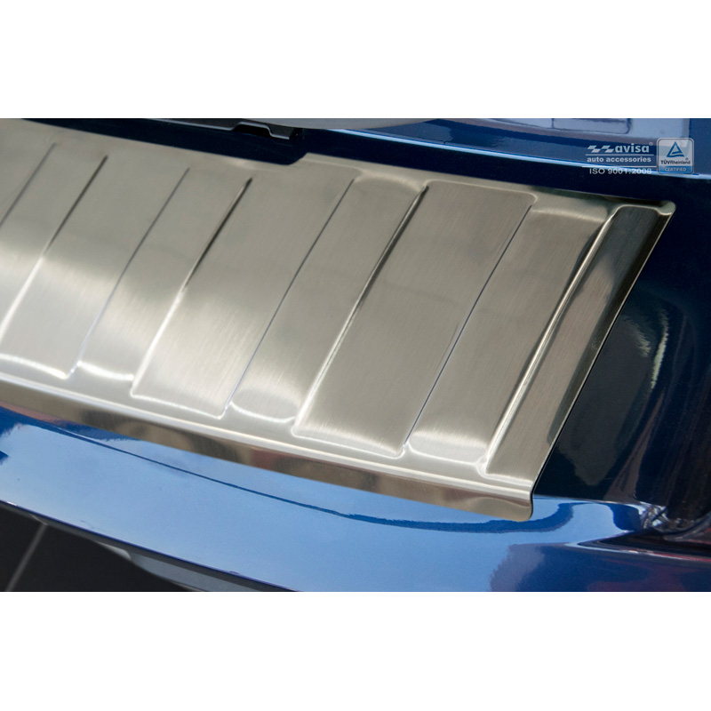 Stainless Steel Rear bumper protector  Renault Talisman Grandtour 2016-2020 & FL 2020- 'Ribs'