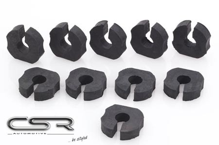 deflection limits Front suspension piston diameter 16,5 mm unive