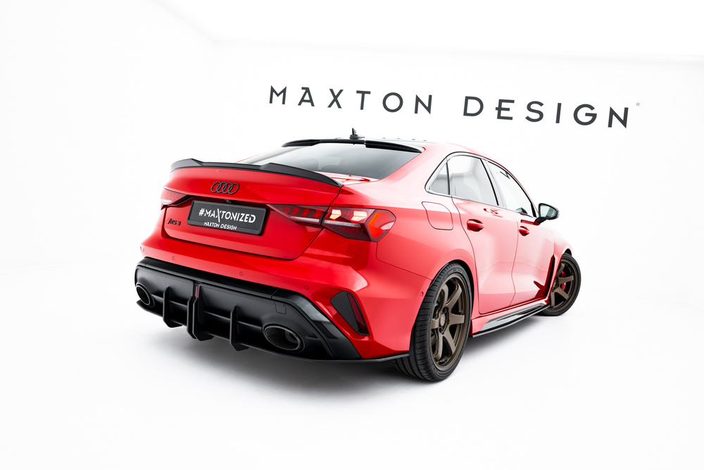 Street Pro Rear Diffuser passend voor Audi RS3 Sedan 8Y Facelift