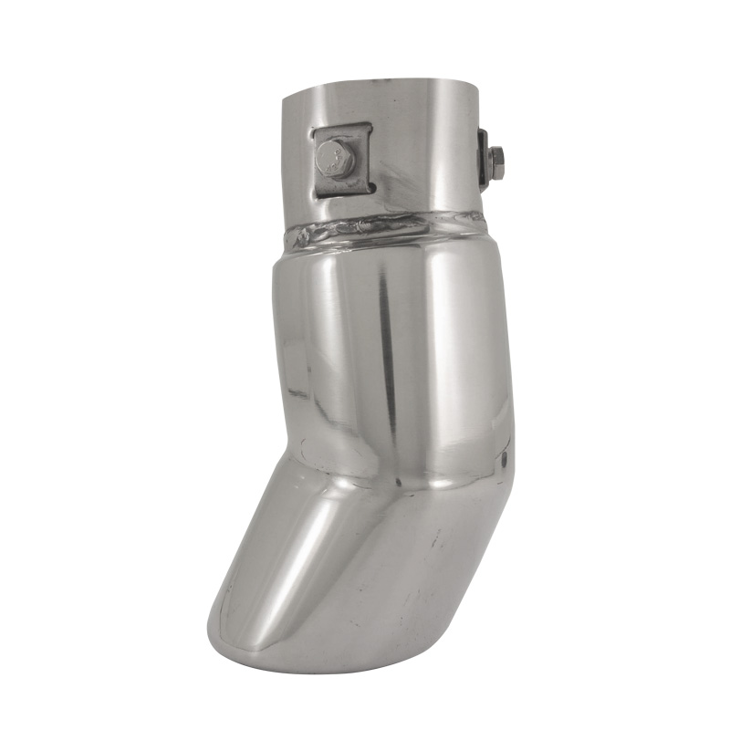 Simoni Racing Exhaust Tip Oval DTM Inox - 118x70xL160mm - Installation ->57mm