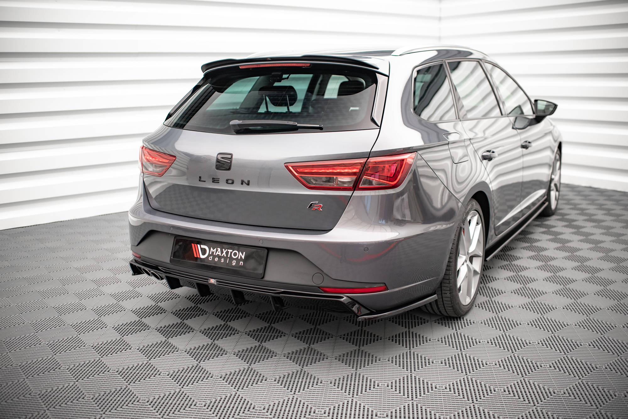 Spoiler passend voor Seat Leon FR Sportstourer Mk3 Maxton