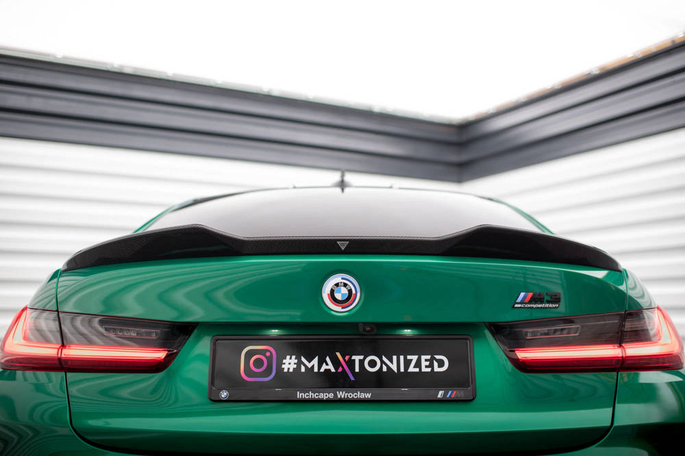 Spoiler passend voor BMW M3 G80 Maxton Carbon