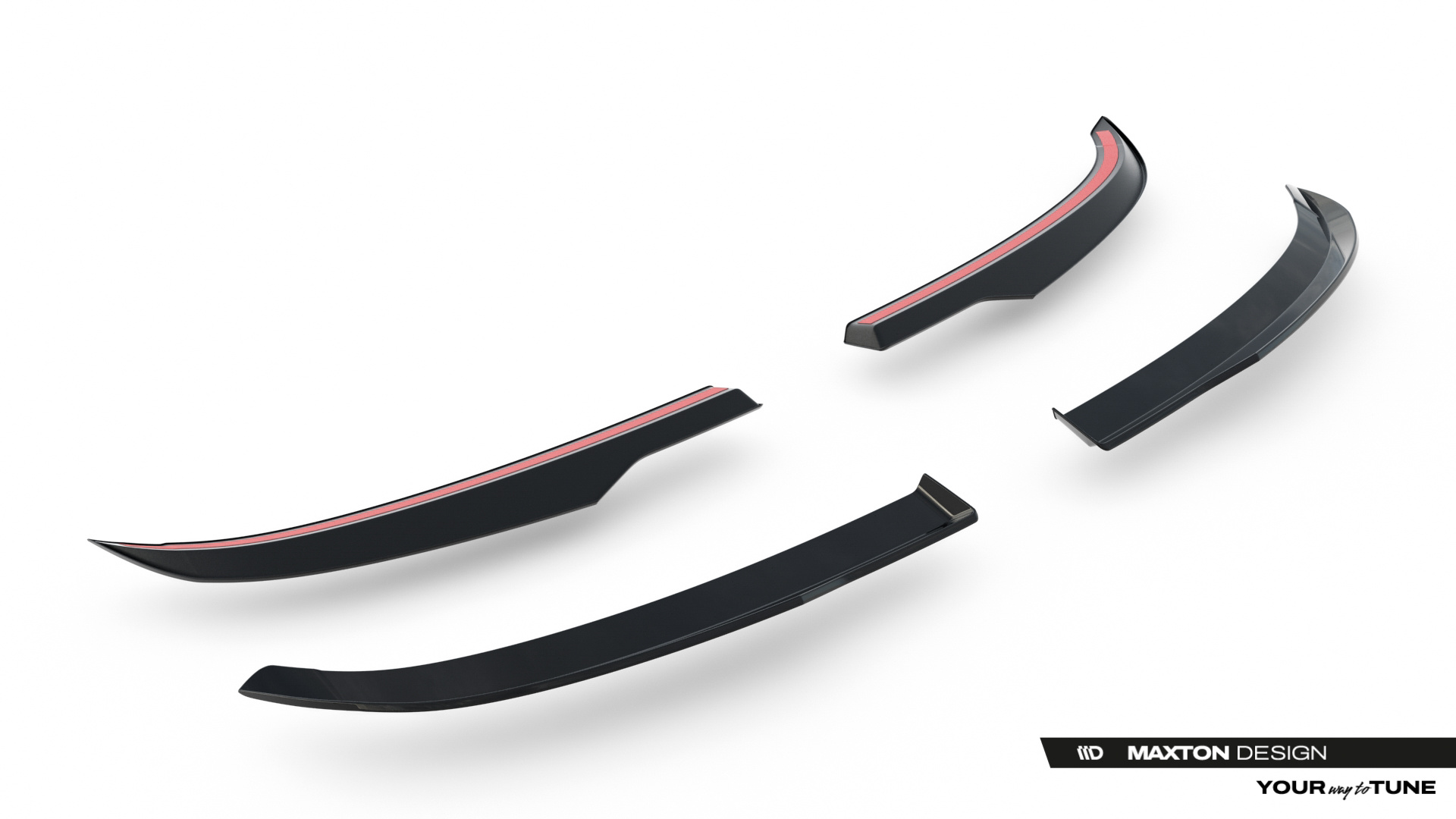 Upper Spoiler Cap Omoda 9 Mk1 Maxton Gloss Black