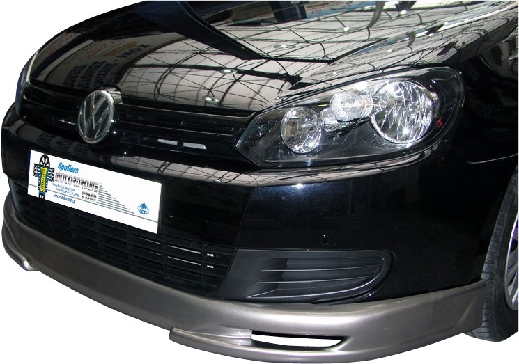 Front spoiler VW Golf VI 10/08- excl. GTi