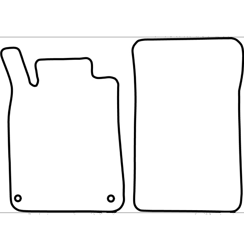 Set car mats  Chrysler Crossfire 2002-