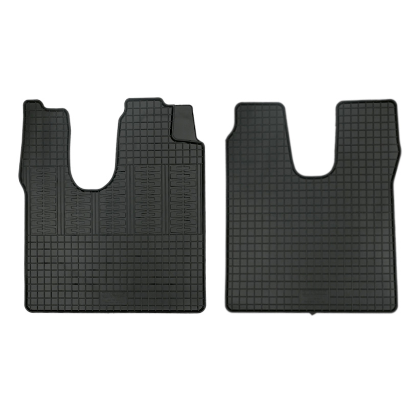 Rubber car mats set  MAN TGS 2007- (2-pieces)