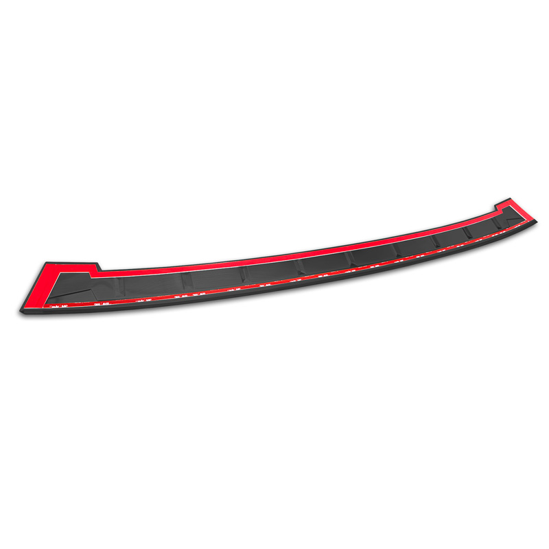 Avisa Black Stainless Steel Rear bumper protector  Audi Q6 e-tron (GFB) 2024- 'Shadow Premium'