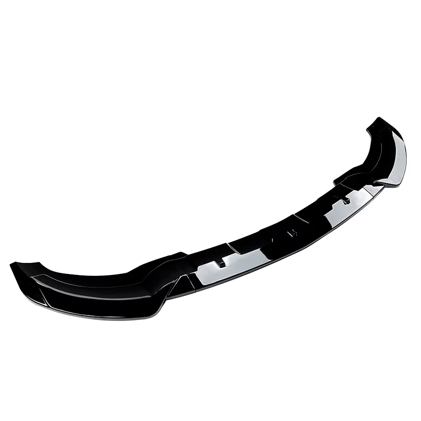 Voorspoiler passend voor Mercedes GLE W166 AMG-Line glans zwart