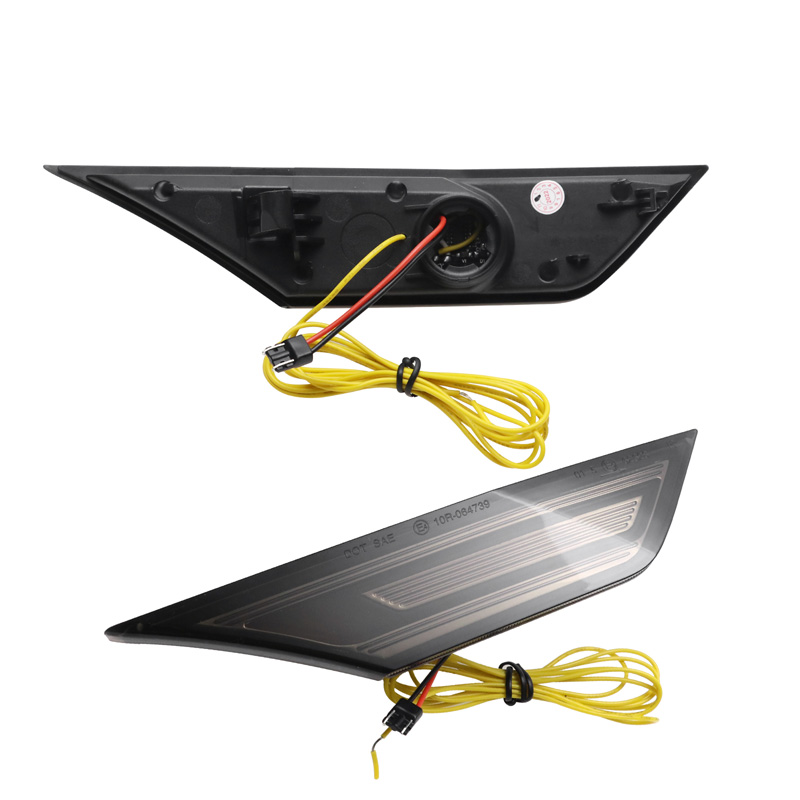 Set LED Side Indicators  Honda Civic X 2016-2022 - Smoke - incl. Dynamic Running Light & Position Light