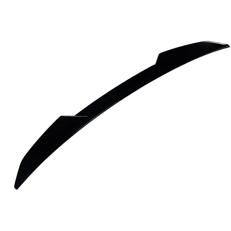 Roof spoiler (Spoiler Cap)  Audi A6 (C8) Avant S-Line/S6 2018-2024 (ABS Glossy Black)