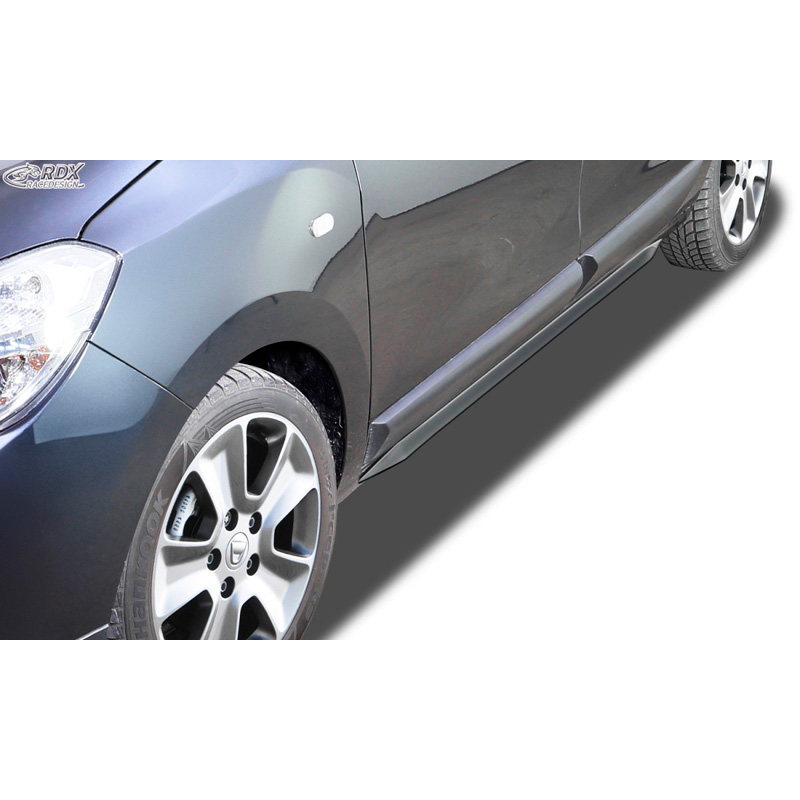 Side skirts 'Slim'  Dacia Lodgy (ABS glossy black)