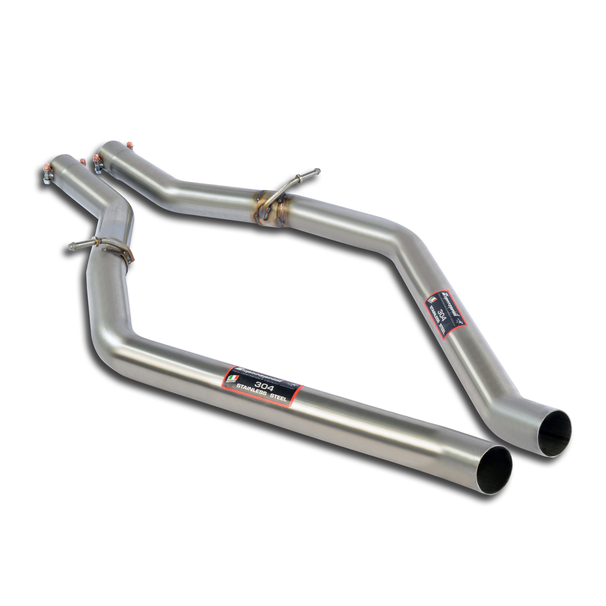 ALFA ROMEO GIULIA QUADRIFOGLIO 2.9i V6 Bi-Turbo (510 Hp) 2016 Connecting pipes kit Right - Left