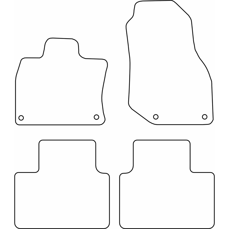 Set car mats  Lynk & Co 01 2021-