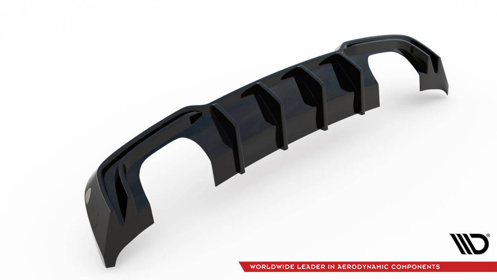 Bodykit passend voor Audi S3 Sportback 8V Facelift Maxton Glanzend zwart