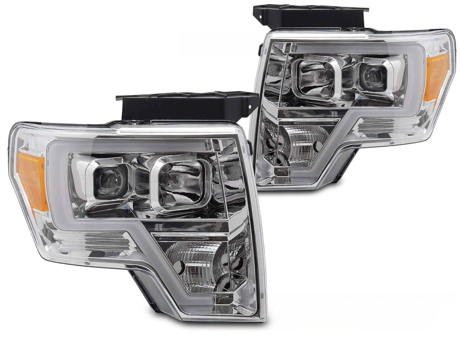 Headlights Ford F150 MK12 08-14 TL-LAMP Chrome