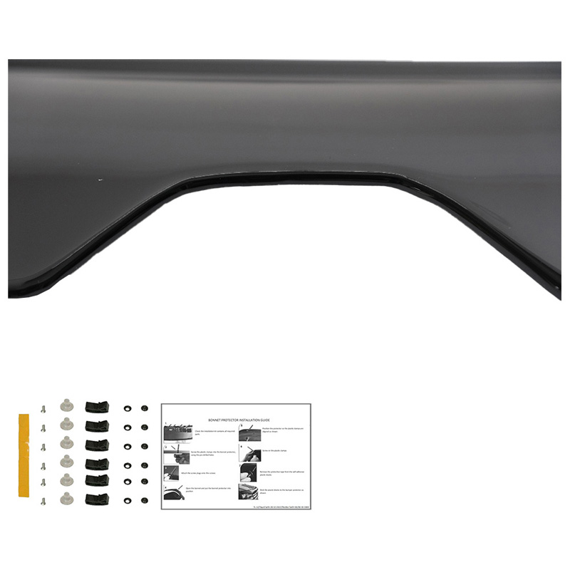 Bonnet Protector  Renault Master 3rd Gen. Facelift 2014-2018 - Gloss black