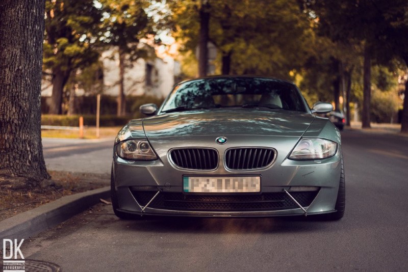 Voorspoiler passend voor BMW Z4 Coupe E86 Racing