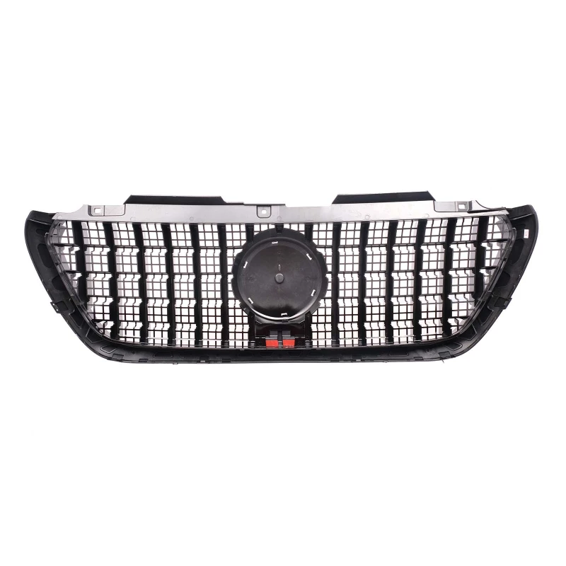 Grill passend voor Mercedes Sprinter W907 W910 18- Zwart AMG Look Mesh