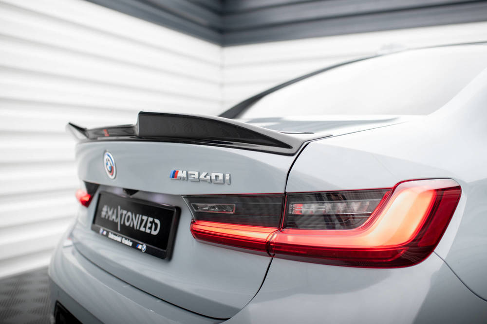 Spoiler passend voor BMW M Pakket & M340i G20 / G21 FL Maxton Glans Zwart