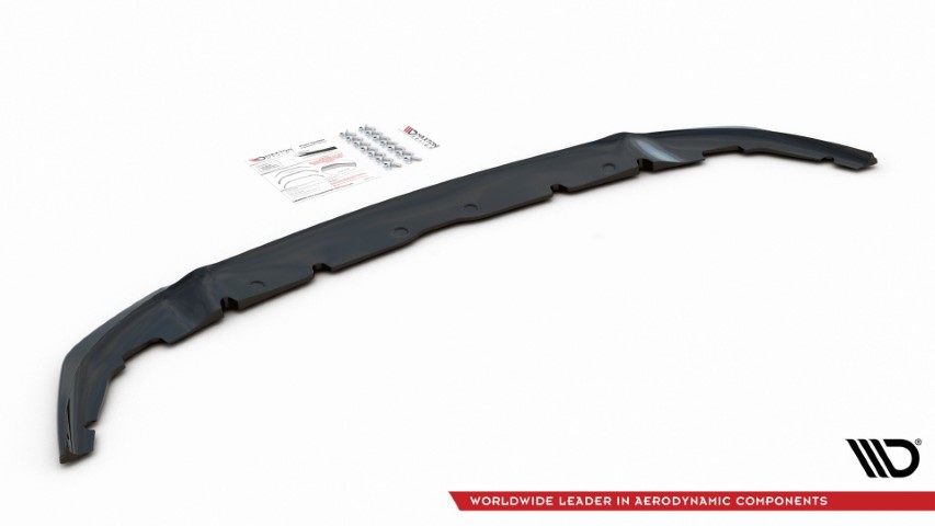 Voorspoiler passend voor BMW 1 Serie F40 M-Pack/ M135i Glans Zwart V1