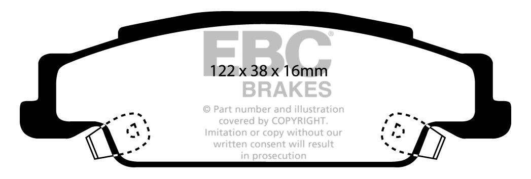 EBC Brakes FORD Escort 2.0 RS 1991-1995 Remschijf ultimax voorzi